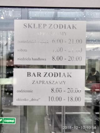 zodiak białystok menu|BAR MLECZNY ZODIAK